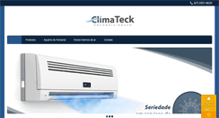 Desktop Screenshot of climateck.com.br
