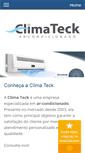 Mobile Screenshot of climateck.com.br